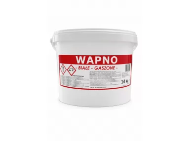 WAPNO GASZONE, LASOWANE - BIAŁE 14 kg