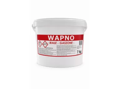 WAPNO GASZONE, LASOWANE - BIAŁE 7 kg